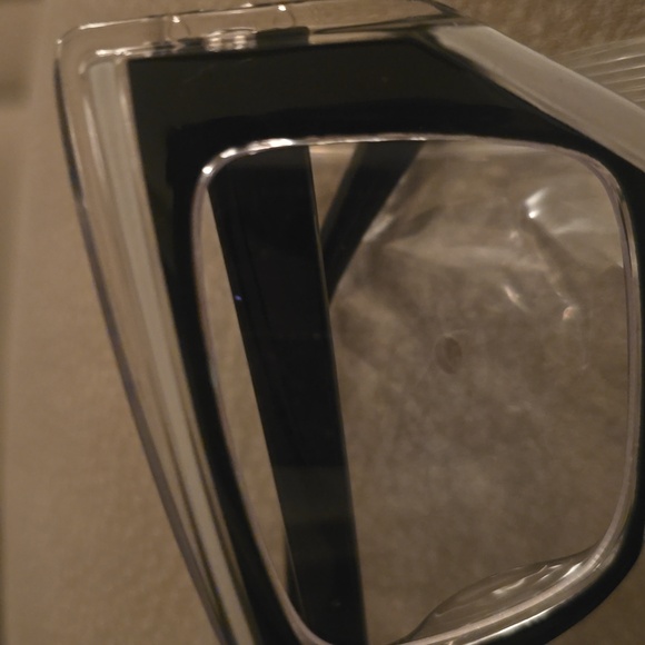 Stylish Black and Clear Cat-Eye Glasses*readers*+2.50 - Picture 2 of 3